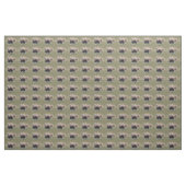 Border Collie Dog Herding Sheep Fabric Stof (Yard (91,4 cm))