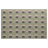 Border Collie Dog Herding Sheep Fabric Stof (Fat Quarter)