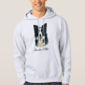 Border Collie dog Hoodie (Voorkant)
