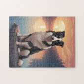Border Collie dog Legpuzzel (Horizontaal)