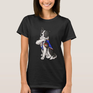 Border Collie Dog Love Mam Puppy Owner T-shirt