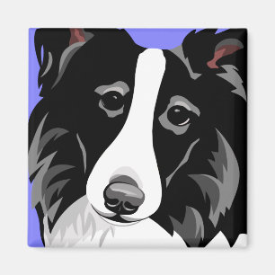 Border Collie Dog Magneet