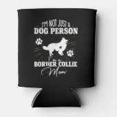 Border Collie Dog Mam Voor Wo Dog Moederdag Blikjeskoeler (Voorkant)