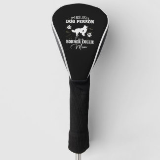 Border Collie Dog Mam Voor Wo Dog Moederdag Golfheadcover