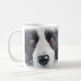 Border Collie Dog mama Koffiemok