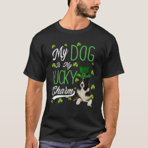 Border Collie Dog My Dog is mijn Lucky Charm T-shirt