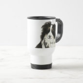 Border Collie Dog o Reisbeker (Voorkant rechts)