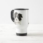 Border Collie Dog o Reisbeker (Voorkant links)