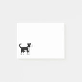 Border Collie Dog Post-it® Notes (Voorkant)