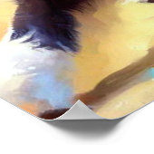 Border Collie Dog Poster (Hoek)