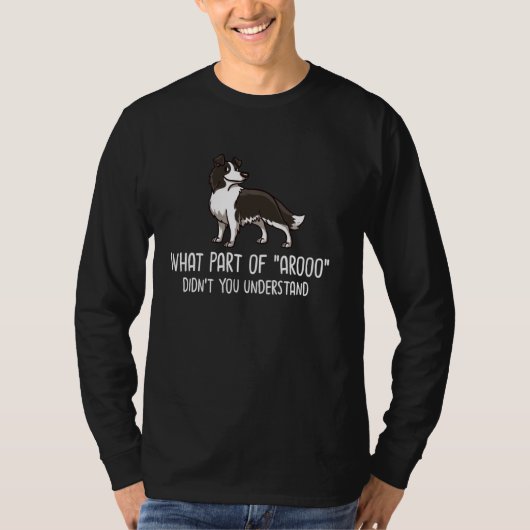 Border Collie Dog Puppies Owner Lover T-shirt (Voorkant)