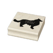 Border Collie Dog Puppy Rubberstempel (Stempel)