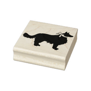 Border Collie Dog Puppy Rubberstempel