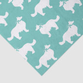 Border Collie Dog Puppy Tissuepapier (Detail)