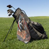 Border Collie Dog Roller Onderzetter Kerst Golfhanddoek (Groen)