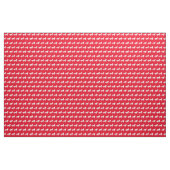 Border Collie Dog Silhouette Pet Red Stof (Yard (91,4 cm))
