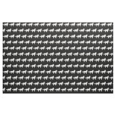 Border Collie Dog Silhouette Pet Stof (Fat Quarter)