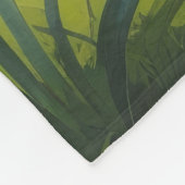 Border Collie Dog Spring Bloemen Schilderen Fleece Deken (Hoek)