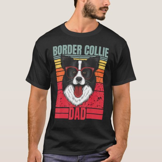 Border Collie Dog T-shirt (Voorkant)