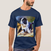 Border Collie Dog T-shirt (Voorkant)