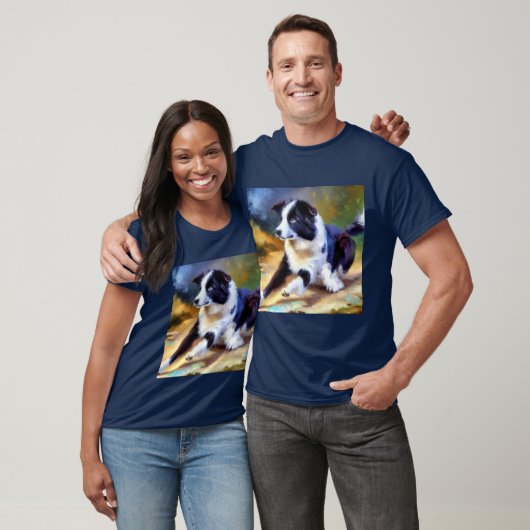 Border Collie Dog T-shirt (Unisex)