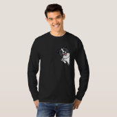 Border Collie Dog T-shirt (Voorkant volledig)