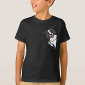 Border Collie Dog T-shirt (Voorkant)
