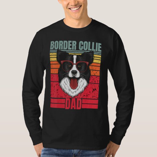 Border Collie Dog T-shirt (Voorkant)