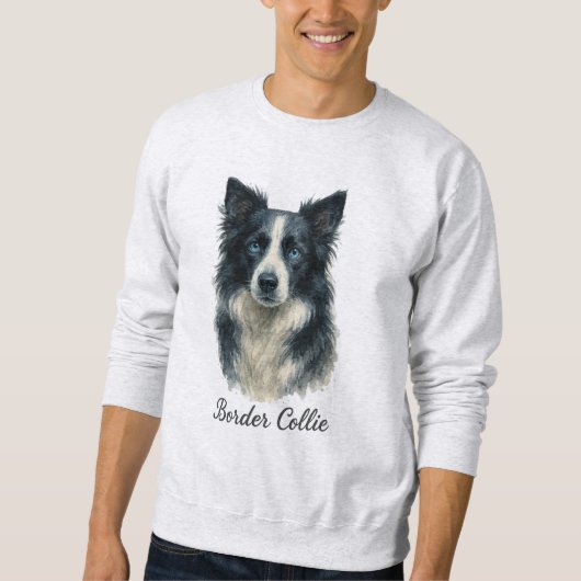 Border Collie dog Trui (Voorkant)