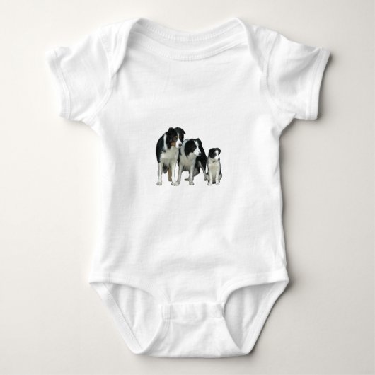 Border Collie Dogs Romper (Voorkant)