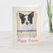 Border Collie Easter Kaart (Voorkant)