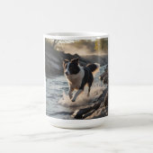 Border Collie Elegant Breed Koffie Mok (Center)