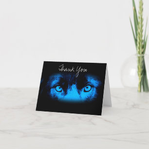 Border Collie Eyes Hartelijk dank Bedankkaart