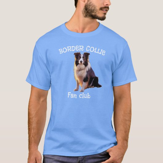 Border collie fanclub t-shirt (Voorkant)