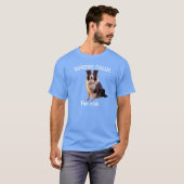 Border collie fanclub t-shirt (Voorkant volledig)
