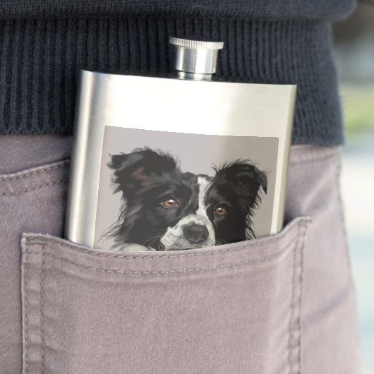 Border Collie Flacon (Voorbeeld)