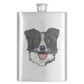 Border Collie Flacon (Voorkant)