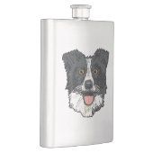 Border Collie Flacon (Rechts)