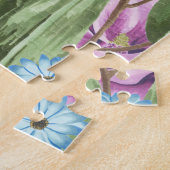 Border Collie Flowers Legpuzzel (Zijkant)