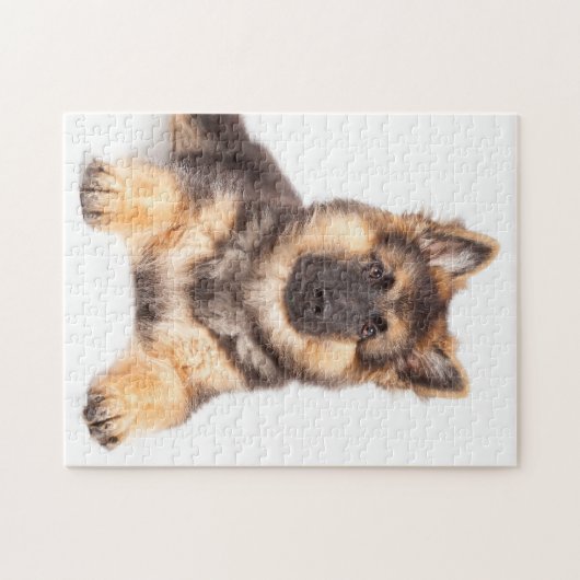 Border Collie German Shepherd Mix Legpuzzel (Horizontaal)