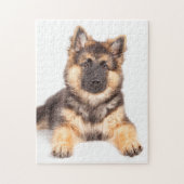 Border Collie German Shepherd Mix Legpuzzel (Verticaal)