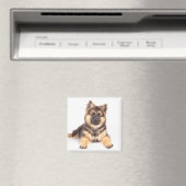 Border Collie German Shepherd Mix Magneet (Insitu (Vaatwasser))
