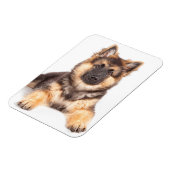 Border Collie German Shepherd Mix Magneet (Linkerzijde)