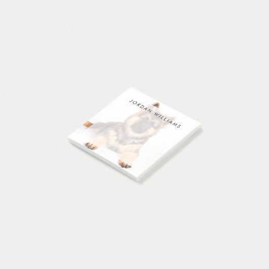 Border Collie German Shepherd Mix Post-it® Notes (Schuin)