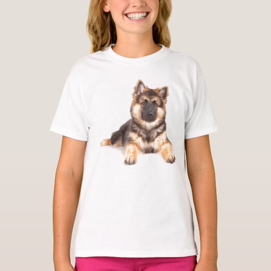 Border Collie German Shepherd Mix T-shirt (Voorkant)