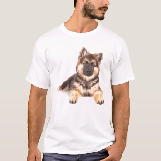 Border Collie German Shepherd Mix T-shirt (Voorkant)