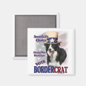 Border Collie Gifts Magneet (Voorkant / Achterkant)