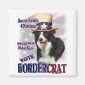 Border Collie Gifts Magneet (Voorkant)