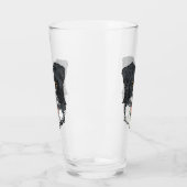 Border Collie Glas (Links)