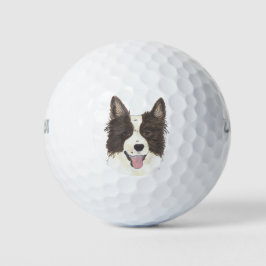 Border Collie Golfballen